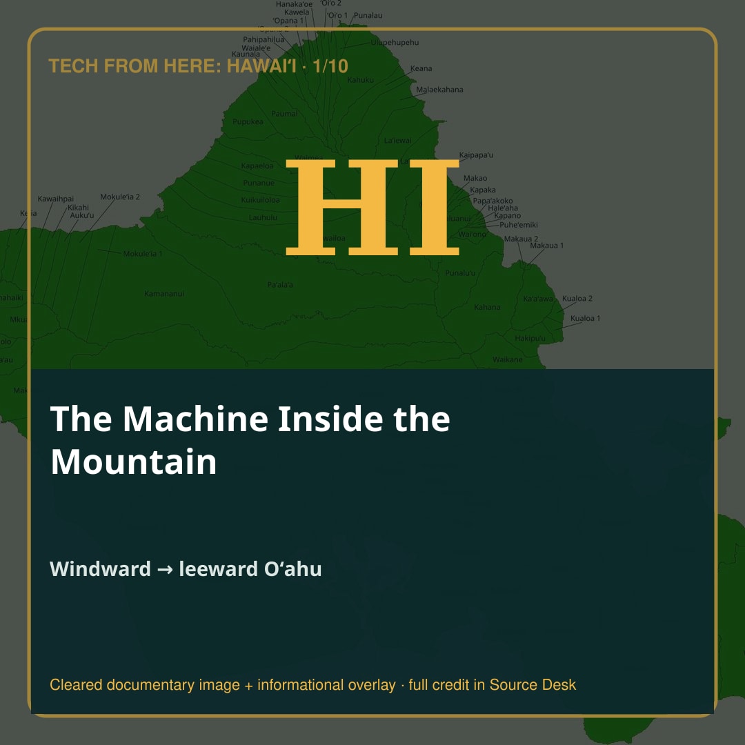 The Machine Inside the Mountain. A documentary-led visual story with the evidence kept in view.