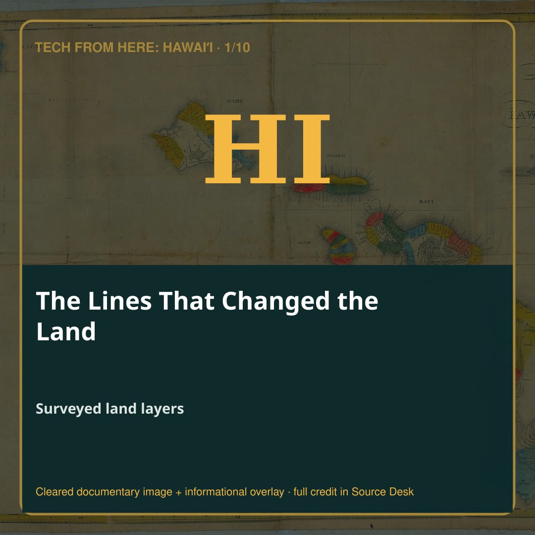 The Lines That Changed the Land. A documentary-led visual story with the evidence kept in view.
