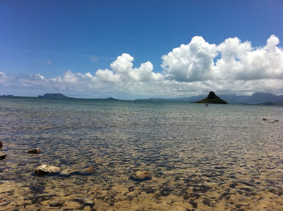 Photograph of Moliʻi Fishpond.