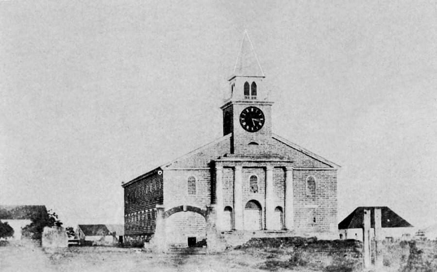 Historic photograph of Kawaiahaʻo Church.